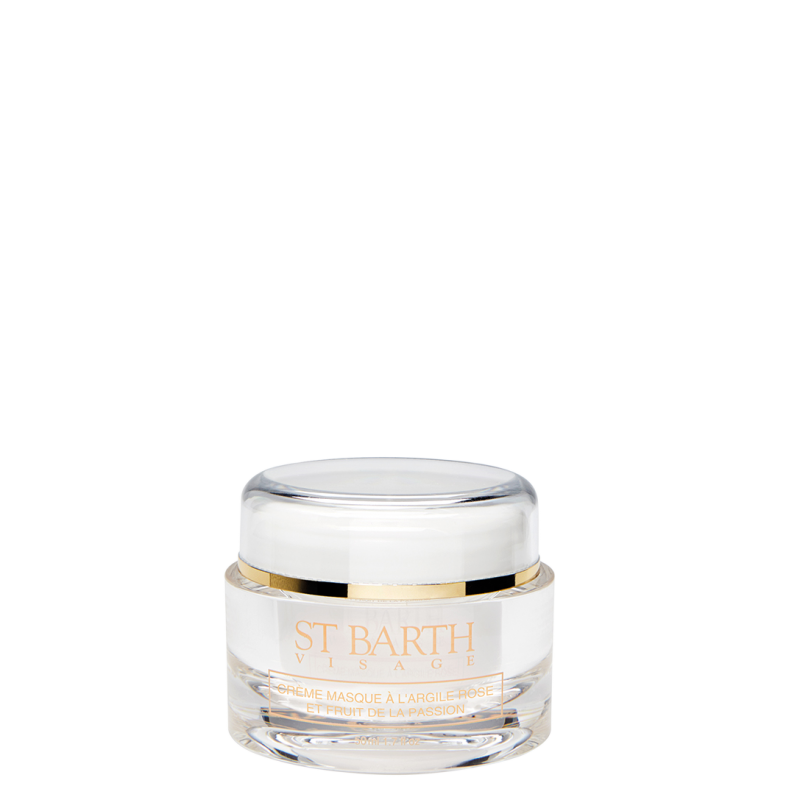 Крем-маска с розовой глиной и экстрактом маракуйи